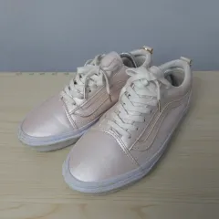 230 ヴァンズ オールドスクール ピンク グリッター スニーカー