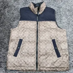 COACH シグネチャー ダウンベスト L