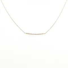 アガット ダイヤモンド ネックレス 0.06CT