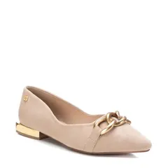 キシタイ レディース シューズ サンダル スエード Womensuede Ballet Flats By XTI 142000 Beige ベージュ