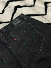 34 リーバイス514 スリムストレート デニム/ブラックデニム