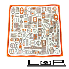 エルメス ■中古■ ストール マフラー 小物 ファッション カシミヤ シルク オレンジ 箱 【532870】12