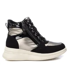 キシタイ レディース シューズ ブーツ・レインブーツ Womensport Wedge Booties By XTI 143200 Black ブラック