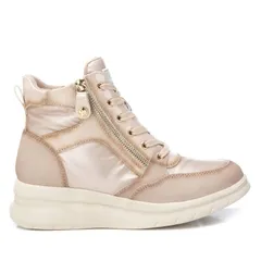キシタイ レディース シューズ ブーツ・レインブーツ Womensport Wedge Booties By XTI 143200 Beige ベージュ