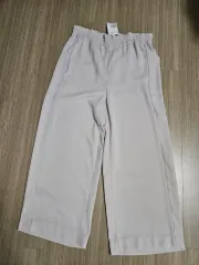 H&M アイボリー ワイド パンツ