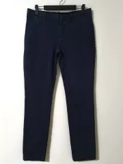 37)ポロラルフローレン ネイビー ストレッチ パンツ チノパンツ