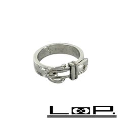 エルメス ■新同■ ブックルセリエ リング 指輪 アクセサリー ベルト SV 925 #51 箱【488740】11