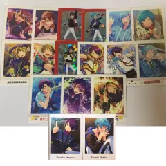 あんさんぶるスターズ！ 守沢千秋 深海奏太 高峯翠 紫之創 流星隊 ぱしゃっつ パシャ カード 特典