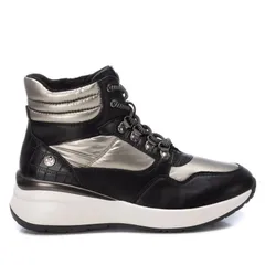 キシタイ レディース シューズ ブーツ・レインブーツ Womensport Wedge Booties By XTI 142922 Black ブラック