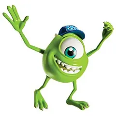 モンスターズユニバーシティ アクションフィギュア SCARE STUDENTS マイク ワゾウスキ / MONSTERS UNIVERSITY DISNEY PIXAR