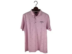 【中古ゴルフウェア】キャロウェイ 半袖ポロシャツ LL