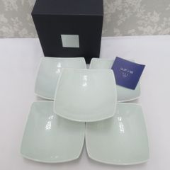 NIKKO ニッコー 食器 江戸小紋 角深皿 取り皿 深皿 14cm 5客セット