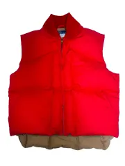 ヴィンテージ 90s ポロラルフローレン ダウンベスト レッド XL