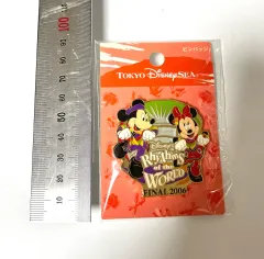 東京ディズニーシー 2006 リズム OF WORLD ファイナル ピン バッジ