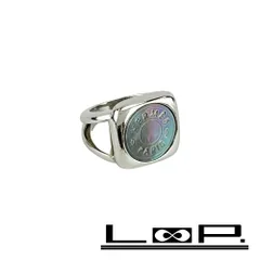 エルメス ■美品■ コロゾ セリエ リング 指輪 アクセサリー シルバー SS シェル #50 【23617】10のサムネイル