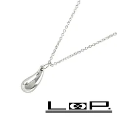 ティファニー ■美品■ ティアドロップ ネックレス アクセサリー シルバー SV925 箱 【512612】8