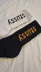 STUSSY 靴下 STUSSY ビックロゴ 10足