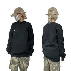 Carhartt カーハート ブラック オーバーサイズ スウェット S