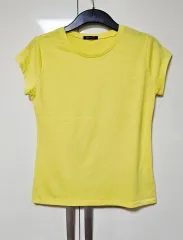 AKアンクライン 半袖 Tシャツ イエロー