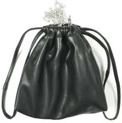 Ray BEAMS レイビームス 2way 巾着バッグ BLACK ショルダーバッグ カバン g25836