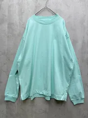 ■BACK NUMBER バックナンバー ライトオン ヘビーウェイト 長袖 Ｔシャツ BN-4114018 sizeL/サックス ■◇メンズ