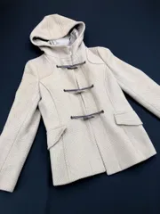 KUMIKYOKU 組曲 ダッフル コート size2/茶 ◆■レディース