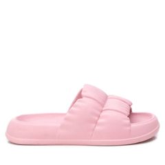 未使用・箱付】MiuMiu ナッパレザー パファー サンダル ピンク 36 