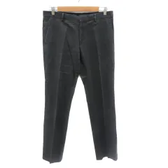 シーケーカルバンクライン ck Calvin Klein テーパードパンツ スラックスパンツ アンクル丈 ヘリンボーン柄 W82 M ダークグレー /YK6のサムネイル