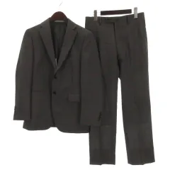 パーフェクトスーツファクトリー P.S.FA スーツ セットアップ ジャケット パンツ グレー 260126E ■GY35