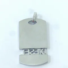 DIESEL 　ディーゼル　ペンダント　トップ　ドッグタグ　ブレイブマンBRAVE