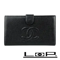 シャネル ■美品■ 長財布 ウォレット ココマーク キャビアスキン ブラック A13498 【547263】13