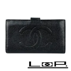 シャネル ■美品■ 長財布 ウォレット ココマーク キャビアスキン ブラック A01429 【546945】13