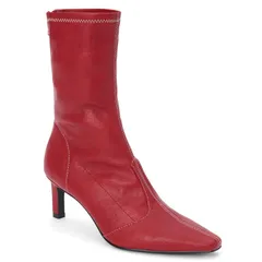 マチス レディース シューズ ブーツ・レインブーツ アンクル Coconuts by Matisse Clara Womens Pointed Toe Ankle Boots Red レッド