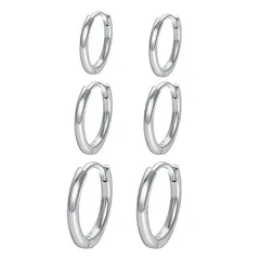 【新品】 JOLCHIF ピアス 輪っか セット 金属アレルギー対応 サージカルステンレス フープ レディース メンズ 軟骨 金属アレルギー ピアス対応 6mm8mm10mm