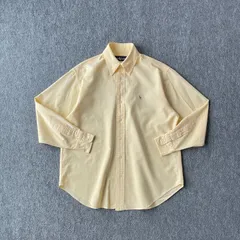 90s　Ralph Lauren　デザインシャツ　マルチカラー刺繍　ワンポイント　くすみカラー　インパクト21