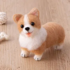 コーギー 手作りキット アクレーヌ フェルトマスコット フェルト手芸 ウェルシュコーギー いぬ diy