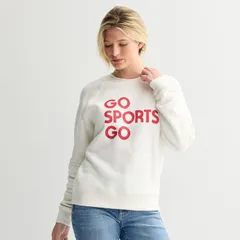 ソノマ レディース トップス Tシャツ クルーネック スウェット フリース Womensonoma Goods For Life Fleece Crewneck Sweatshirt Ivory Go Sports アイボリー