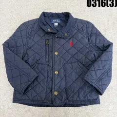 ポロ ラルフローレン キッズ キルティング ジャケット ネイビー 0316(3)