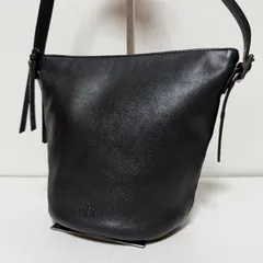 【美品】COACH コーチ ショルダーバッグ クロスボディバッグ 肩掛け 斜め掛け ブラック レザー 32281 B522