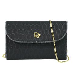 Christian Dior ディオール ショルダーバッグ チェーン ブラック