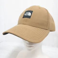 ザノースフェイス THE NORTH FACE 美品 NN41911 スクエアロゴ キャップ 帽子 FREE ユーティリティブラウン