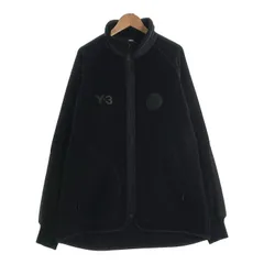 Y-3 ワイスリー Yohji Yamamoto ヨージ ヤマモト Adidas アディダス U LEOPARD FLEECE JACKET レオパード フリース ジャケット ブラック HN1969 Size Mのサムネイル