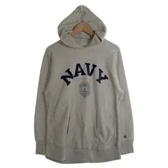 80's Champion チャンピオン リバースウィーブ NAVY ラバープリント プルオーバー フーディー パーカー USA製 Size XL