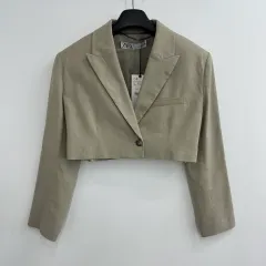 未使用 ZARA ザラ レディース クロップド ブレーザー ジャケット