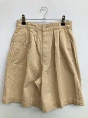 Polo Ralph Lauren ポロラルフローレン チノパンツ 31 ベージュ ハーフ・ひざ丈 コットン 無地 ワンポイント ブランドロゴ ワイド・ルーズ レギュラー