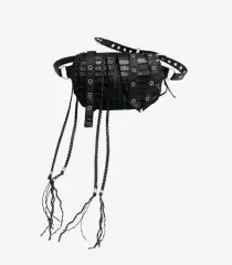 Kimyo キー묘 ジェム ス터디드 ミニ バッグ