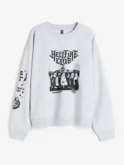 H&M ジョジョの奇妙な冒険 헬 FIRE クラブ スウェット