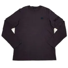 モンクレール　ブラックワッペン　シリコン　L ロンT 長袖　5S258