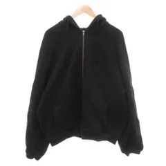 ザラ ZARA パーカー ジャケット S 黒 ブラック ジップアップ 長袖 /NL ■GY58