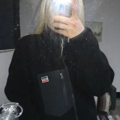 トゥーティ/0288 リーバイス フリース オリジナル ジップアップ ブラック フリース ハイネック